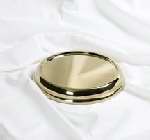 Communion-RemembranceWare-BrassTone Stacking Bread Plate Base (Stainless Steel)