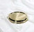 Communion-RemembranceWare-BrassTone Stacking Bread Plate Base (Stainless Steel)