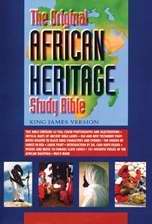 KJV Original African Heritage Study Bible-Black Imitation Leather