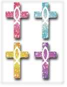 Sticker-Crosses Dazzle (Pack of 120) (Pkg-120)