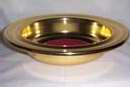 Offering Plate-Brasstone-Anodized Aluminum (Red)-12-5/8" (RW 225ABN)