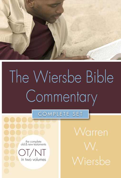 The Wiersbe Bible Commentary-2 Volume Set w/CD-Rom