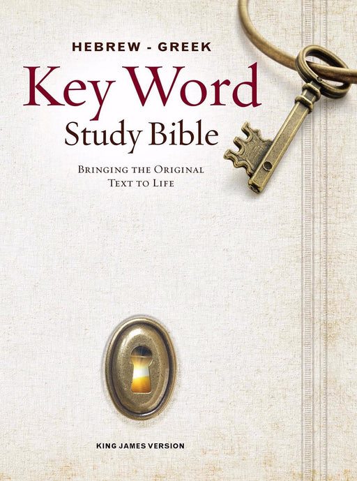 KJV Hebrew-Greek Key Word Study-Hardcover (New)