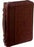 Bible Cover-Names Of Jesus-Large-Burgundy Two Tone Luxleathr