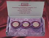 Communion-Celebration Cup Prefilled Juice/Wafer-(Visitation) Box Of 3