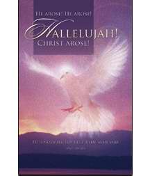 Bulletin-Hallelujah Dove (Easter) (Pack Of 100) (Pkg-100)