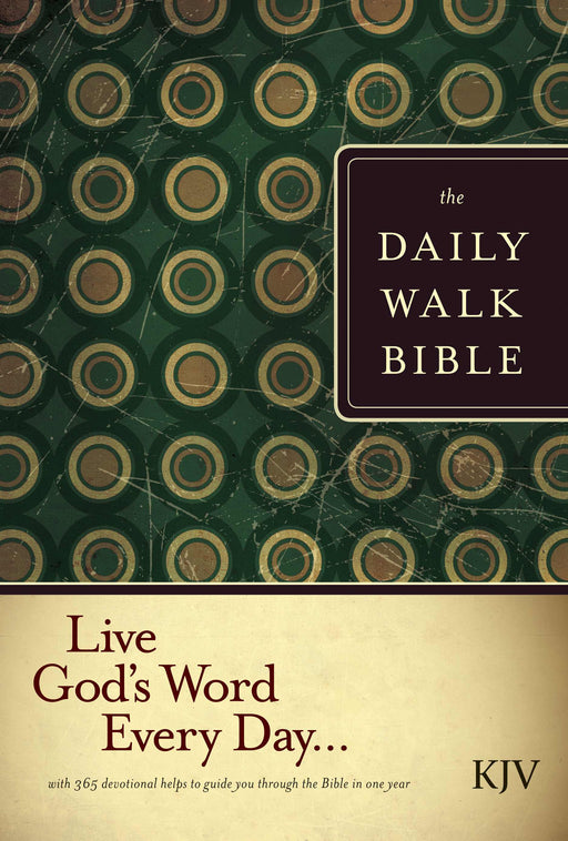 KJV Daily Walk Bible-Softcover