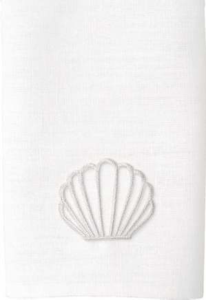 Baptismal Napkin-60% Linen/40% Polyester-White Shell (Pack of 12) (RW 5020DZ) (Pkg-12)