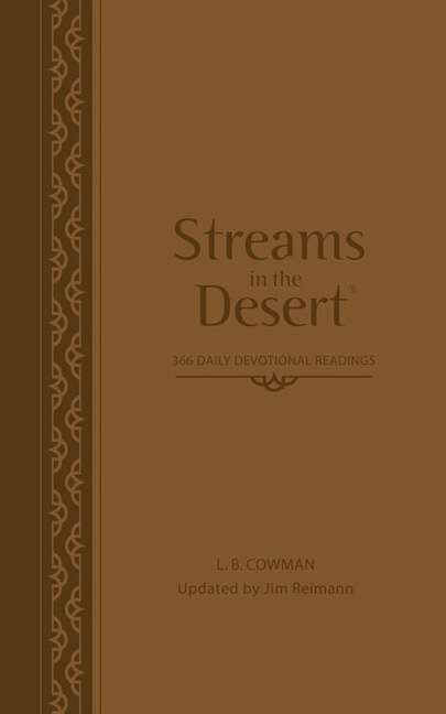 Streams In The Desert-Walnut DuoTone