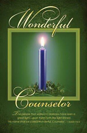 Advent-Wonderful Counselor Bulletin DISCONTINUED: 05/22/2013