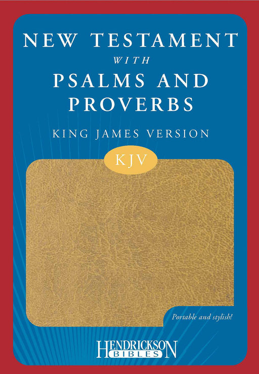 KJV New Testament With Psalms & Proverbs-Tan Flexisoft