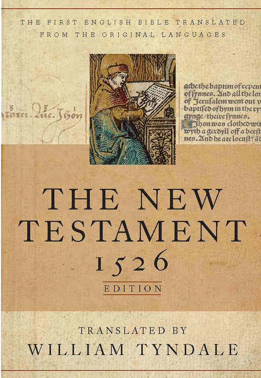 Tyndale New Testament (1526 Edition)-Black Genuine