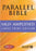 NKJV/Amplified Parallel Bible/Large Print-Black Bonded Leather