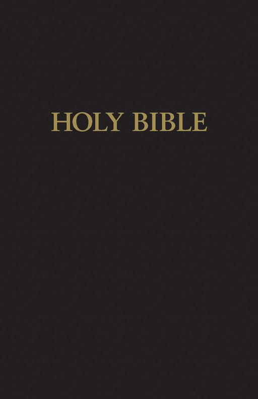 KJV Large Print Pew Bible-Black Hardcover
