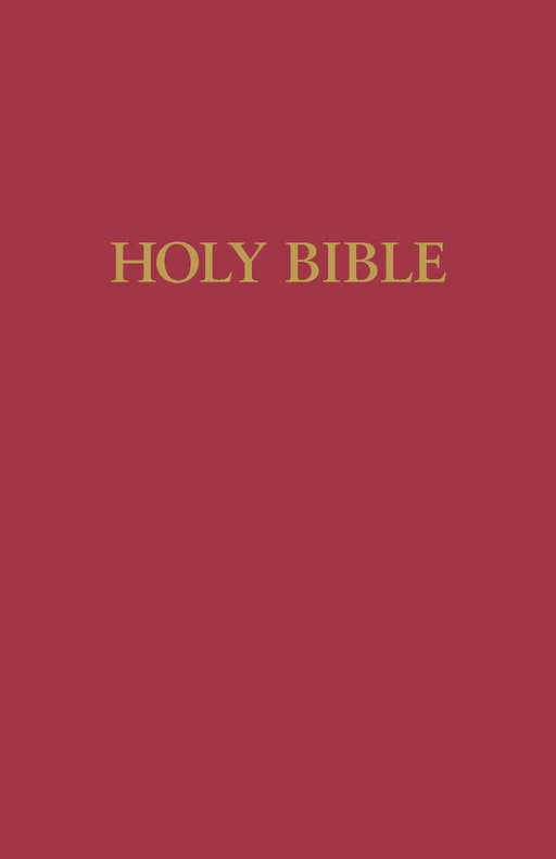 KJV Large Print Pew Bible-Red Hardcover