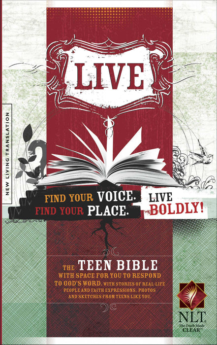 NLT2 Live Teen Bible-Hardcover