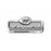 Badge-Deaconess w/Cross-Magnetic Back-Silver (2-1/16" x 2/3")
