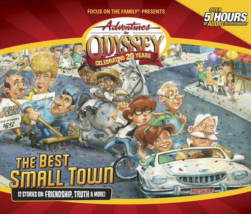 Audio CD-Adventures In Odyssey V50: Best Small Town (4CD)