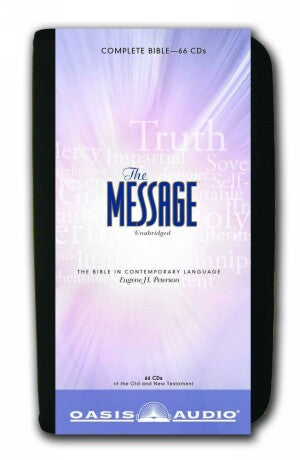 Message Bible-Complete w/Case (New) (66 CD)