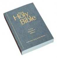 KJV Pocket Reference Bible-Grey Softcover (#7/SGY)