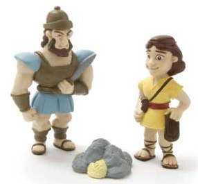 Toy-Figurine-Tales Of Glory: David And Goliath