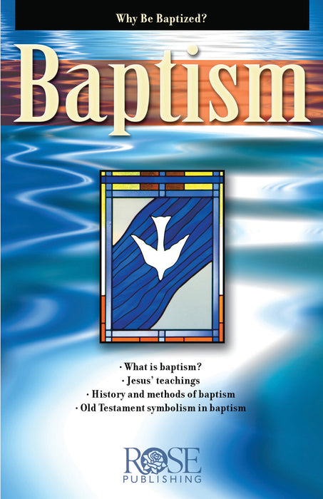 Baptism Comparison Pamphlet (Pack Of 5) (Jan 2019) (Pkg-5)