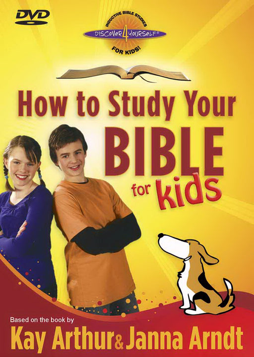 DVD-How To Study Your Bible For Kids