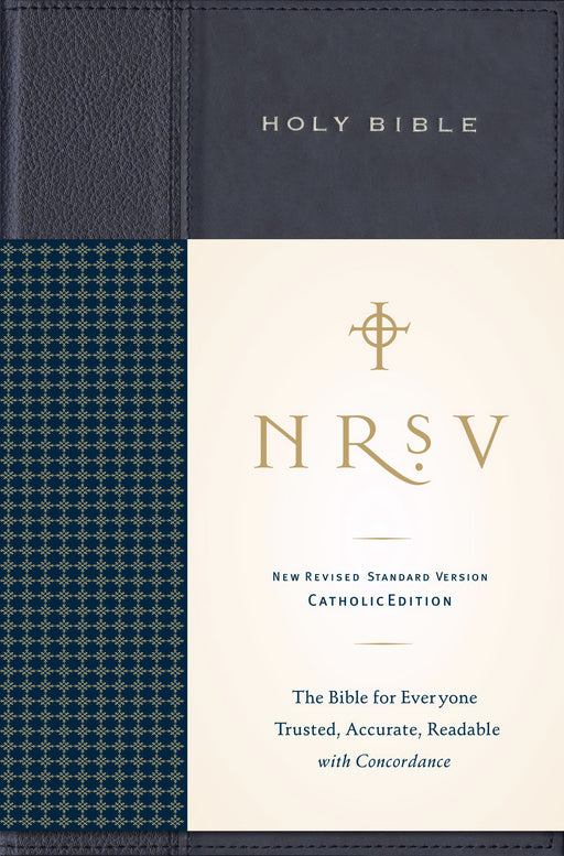 NRSV Standard Bible (Catholic ED)-Navy/Blue Hardcover