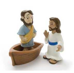 Toy-Figurine-Tales Of Glory: Jesus Walks On Water