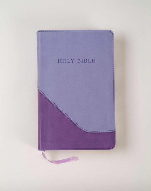 KJV Personal Size Giant Print Reference Bible-Lilac/Violet Flexisoft (Value Price)