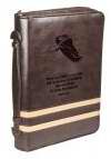 Bible Cover-Eagle-Large-Brown