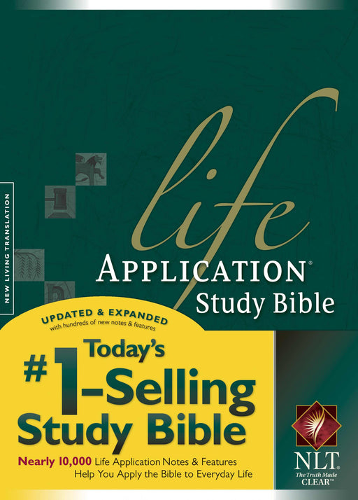 NLT2 Life Application Study Bible-Hardcover Indexed