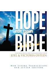 NLT2 Hope For Today Bible (Osteen)-Hardcover