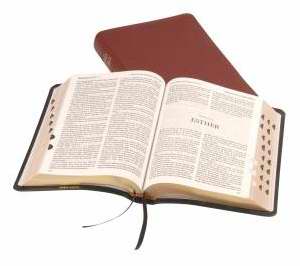 KJV Windsor Text Bible-Black Calfskin Leather Indexed (#25/UTBK)