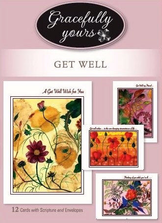 Card-Boxed-Get Well-Peace & Grace #220 (Box Of 12) (Pkg-12)