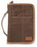 Bible Cover-Aviator Suede-X Large-Brown