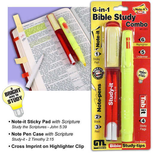 Bible Study Kit/6-In-1 Combo