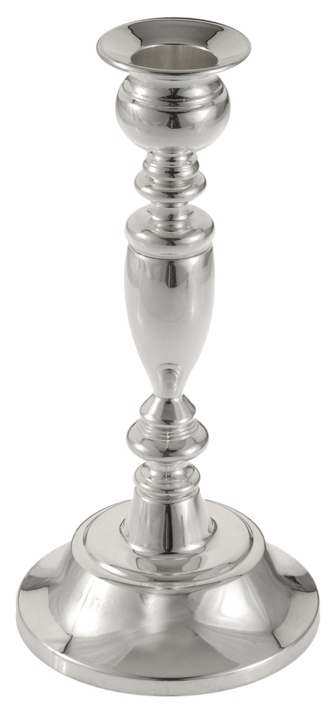 Candleholder-Stately Silver Plated-7-1/2" (Set of 2) (Pkg-2)