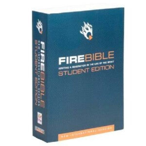 NIV Fire Bible Student Edition-SC