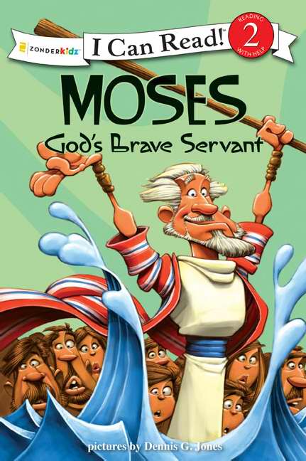 Moses God's Brave Servant (I Can Read 2!)