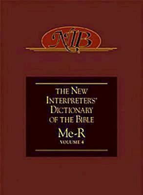 New Interpreters Dictionary Of The Bible V4 (Me-R)