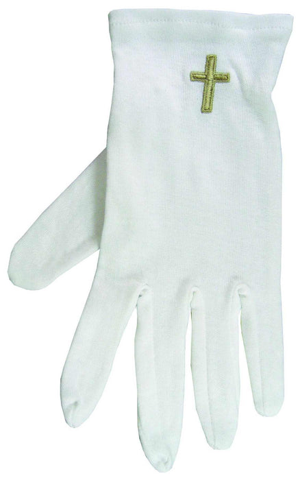 Gloves-Gold Cross Cotton-Small
