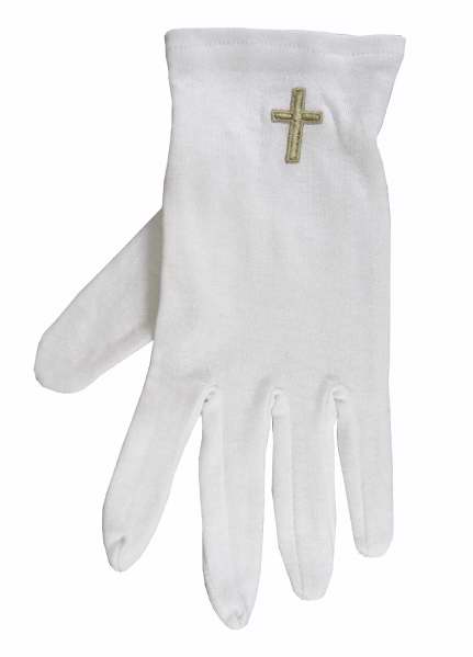 Gloves-Gold Cross Cotton-Medium