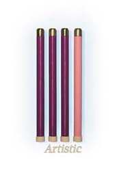 Candle-For Advent Wreath (3 Purple/1 Rose)-7/8" (RW 93)