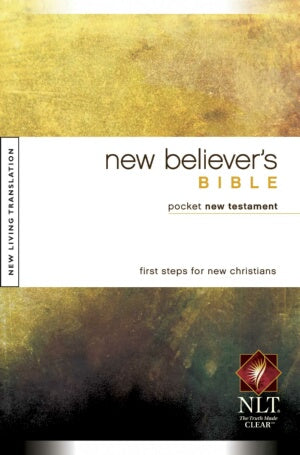 NLT New Believers Pocket New Testament Bible Softcover