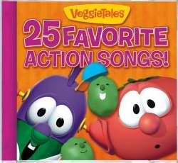 Audio CD-Veggie Tales: 25 Favorite Action Songs!