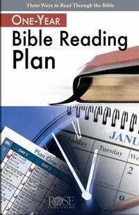 One-Year Bible Reading Plan Pamphlet (Single)