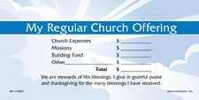 Offering Envelope-My Reg Church Off Stock Set (Pack Of 52) (Pkg-52)