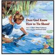 Does God Know How To Tie Shoes?-Board Book