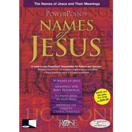 Software-Names Of Jesus-Powerpoint